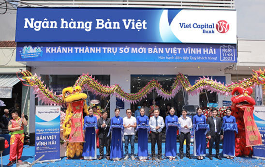 Viet Capital Bank khánh thành trụ sở mới phòng giao dịch Vĩnh Hải