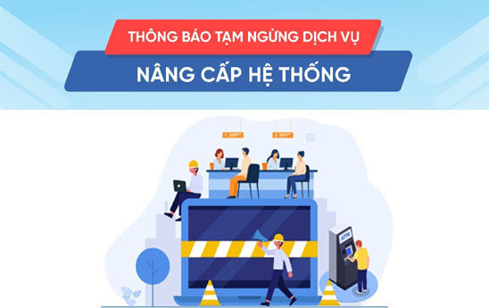 VietABank thông báo tạm ngừng dịch vụ do nâng cấp hệ thống