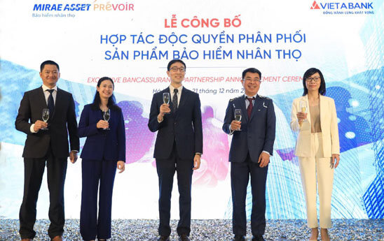 VietABank và Mirae Asset Prévoir hợp tác độc quyền phân phối sản phẩm bảo hiểm nhân thọ