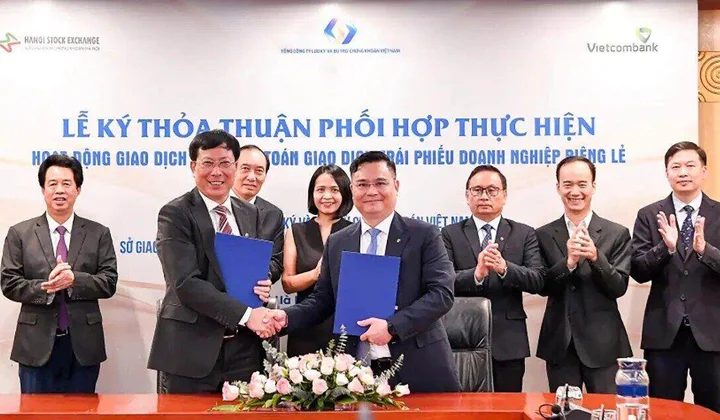 Vietcombank chính thức là ngân hàng thanh toán cho hệ thống giao dịch trái phiếu doanh nghiệp phát hành riêng lẻ