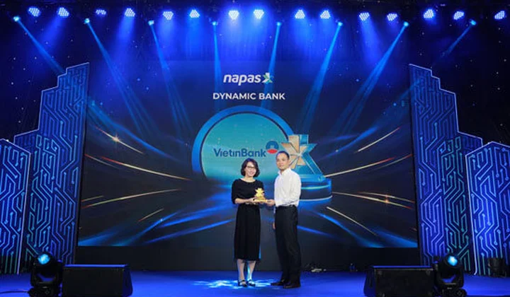 VietinBank nhận hai giải thưởng từ Napas