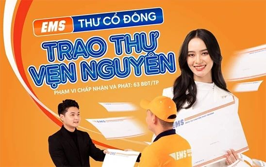Vietnam Post triển khai dịch vụ chuyển phát nhanh thư cổ đông trong nước
