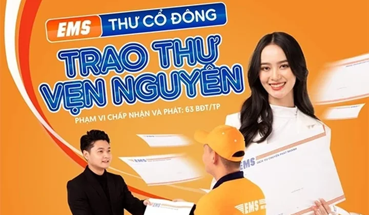 Vietnam Post triển khai dịch vụ chuyển phát nhanh thư cổ đông trong nước