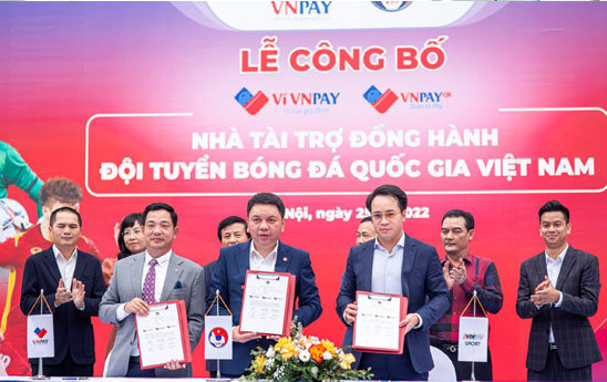 VNPAY đồng hành cùng đội tuyển bóng đá quốc gia Việt Nam