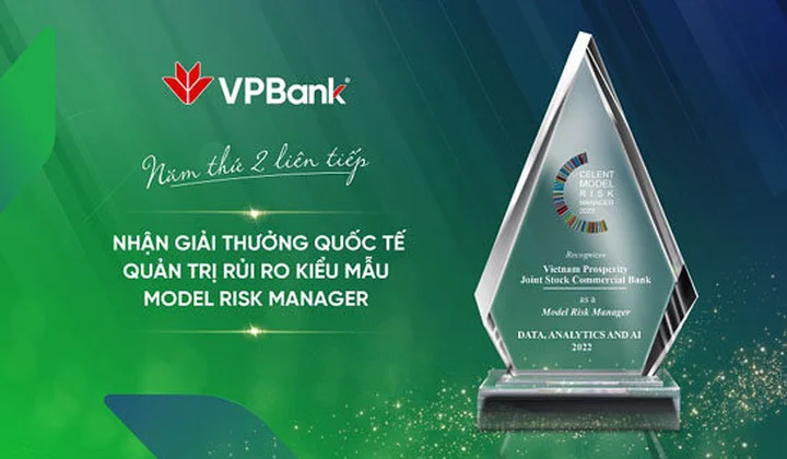 VPBank nhận giải thưởng “Model Risk Manager”