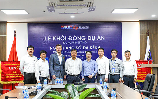 VRB khởi động dự án ngân hàng số đa kênh