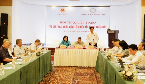 Dự thảo Luật các tổ chức tín dụng nhận nhiều ý kiến bổ sung