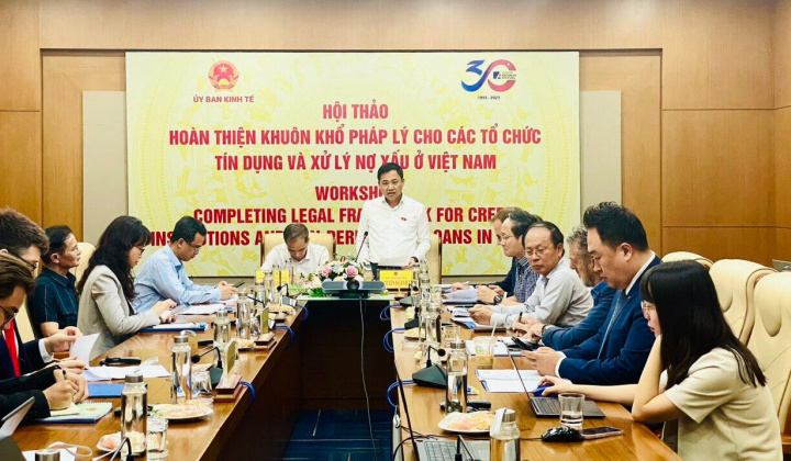 Hoàn thiện khuôn khổ pháp lý cho các tổ chức tín dụng và xử lý nợ xấu