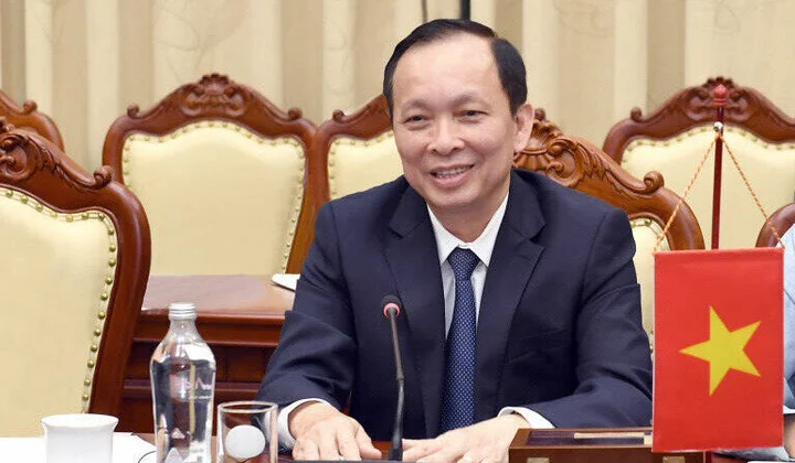 Phó Thống đốc Đào Minh Tú tiếp xã giao Đại sứ Hoa Kỳ tại Việt Nam và Chủ tịch Crane Currency