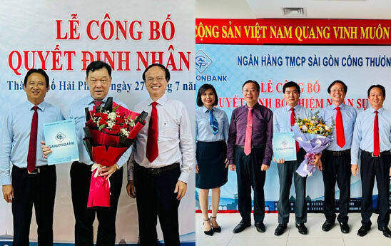 SaiGonBank bổ nhiệm lại lãnh đạo Ban Điều hành và lãnh đạo các chi nhánh