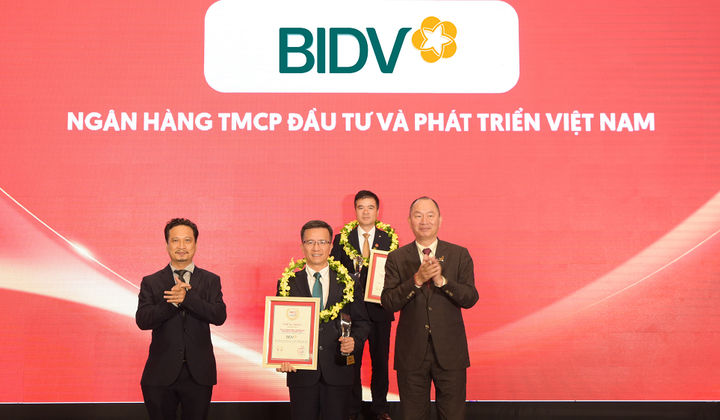 BIDV among top 10 prestigious Vietnamese banks