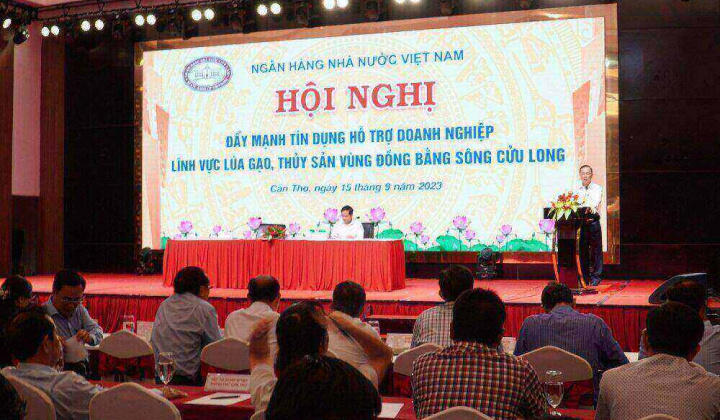 Ngân hàng Agribank đồng hành, hỗ trợ doanh nghiệp thủy sản, lúa gạo vùng Đồng bằng Sông Cửu Long