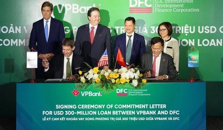 DFC pledges US$300-million bilateral loan to VPBank to promote sustainable finance