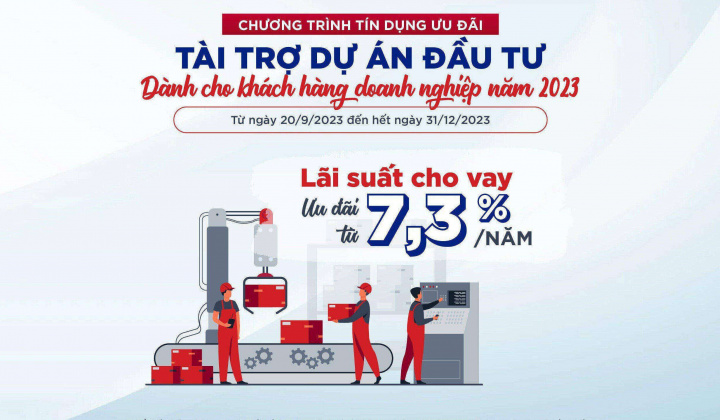 Ngân hàng Agribank cho vay ưu đãi khách hàng doanh nghiệp đầu tư dự án 5 ngành trọng điểm năm 2023