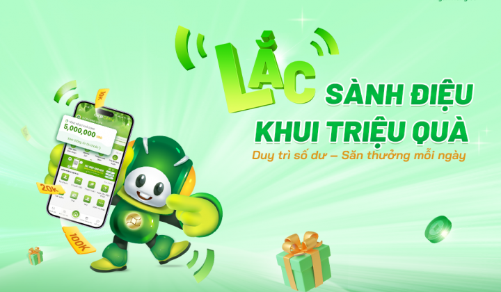 “Lắc sành điệu - Khui triệu quà” cùng OCB OMNI