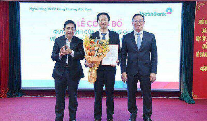 Bổ nhiệm nhân sự cấp cao Ban Điều hành Vietinbank