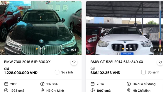 Nhiều ngân hàng bán thanh lý tài sản ô tô để thu hồi nợ