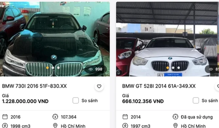 Nhiều ngân hàng bán thanh lý tài sản ô tô để thu hồi nợ