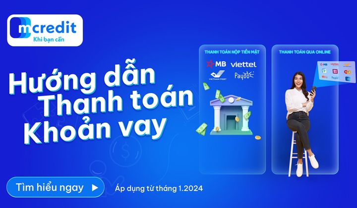 Mcredit ra mắt sổ tay thanh toán khoản vay mới
