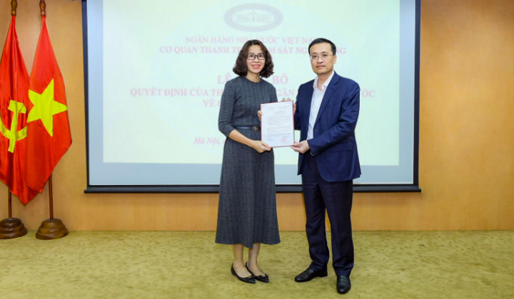 Công bố Quyết định giao Quyền Cục trưởng Cục II, Cơ quan Thanh tra, giám sát ngân hàng
