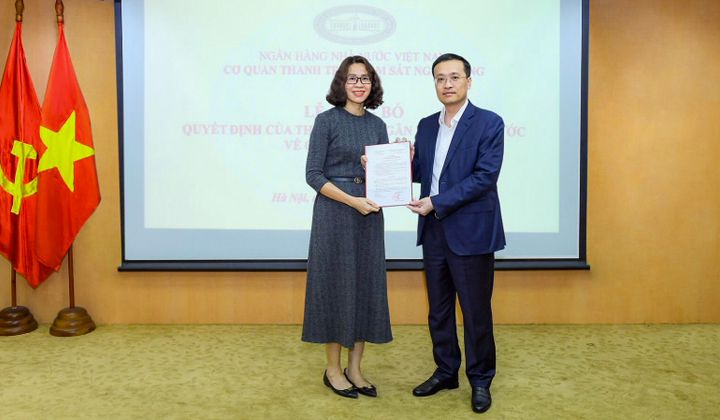 Công bố Quyết định giao Quyền Cục trưởng Cục II, Cơ quan Thanh tra, giám sát ngân hàng