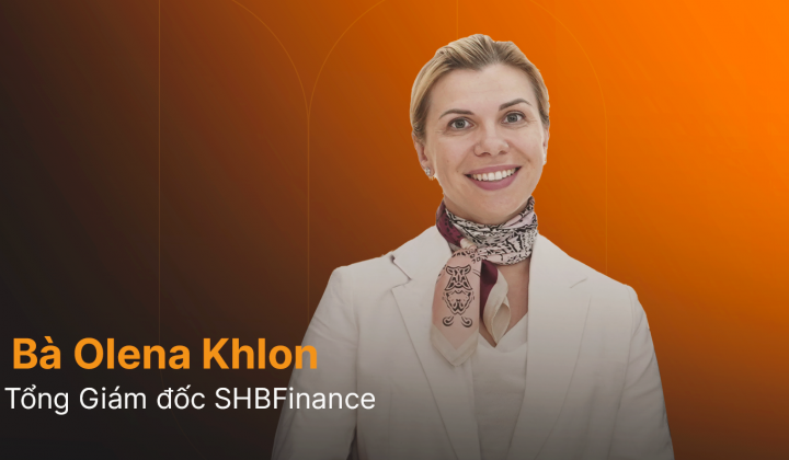 Bà Olena Khlon được bổ nhiệm làm Tổng Giám đốc SHBFinance