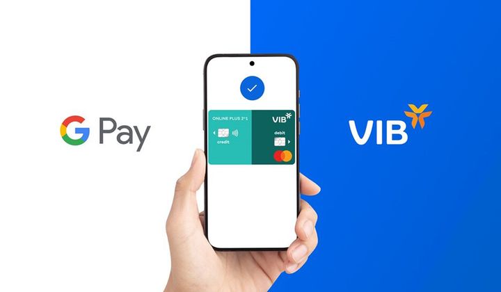 VIB mở rộng thêm thanh toán qua Google Pay cho thẻ Mastercard