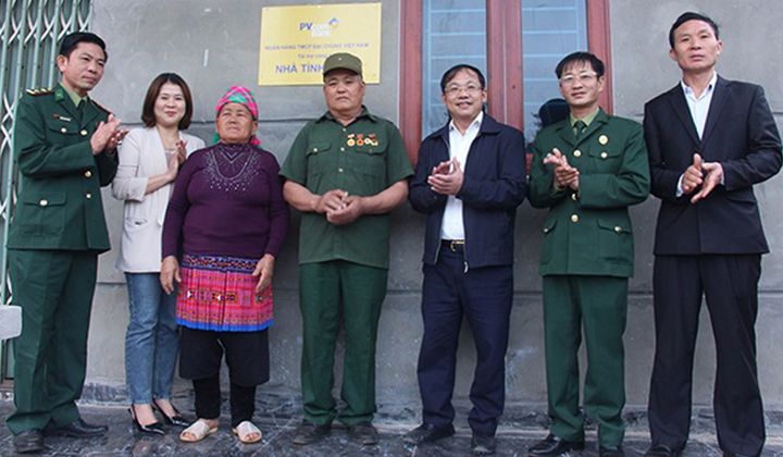 PVcomBank bàn giao nhà tình nghĩa cho gia đình cựu chiến binh tại tỉnh Lào Cai