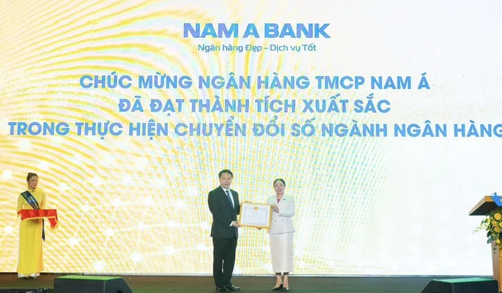 Nam A Bank đạt nhiều giải thưởng về công nghệ