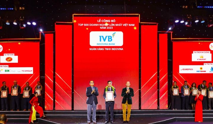 IVB vào Top 500 Doanh nghiệp lớn nhất Việt Nam năm 2023