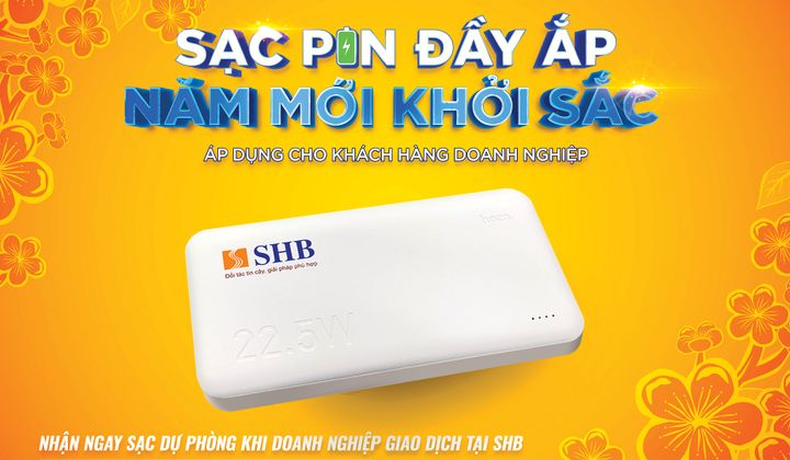 SHB “lì xì” nhiều quà tặng hấp dẫn cho khách hàng doanh nghiệp dịp Tết Giáp Thìn