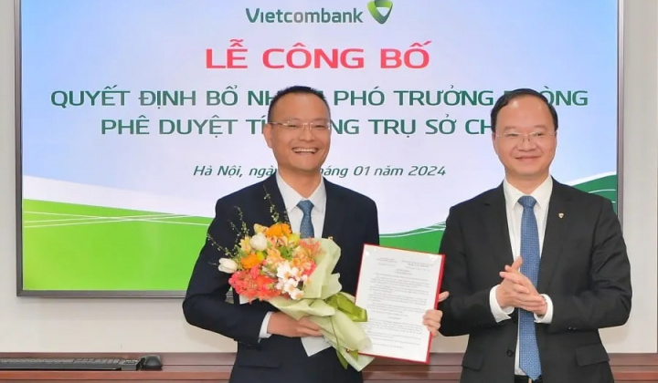Vietcombank bổ nhiệm Phó Trưởng phòng Phê duyệt tín dụng