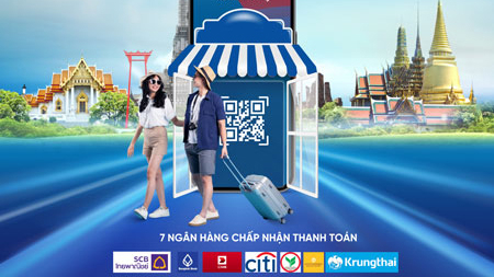 VietinBank cho phép thanh toán bằng mã QR Pay tại Thái Lan