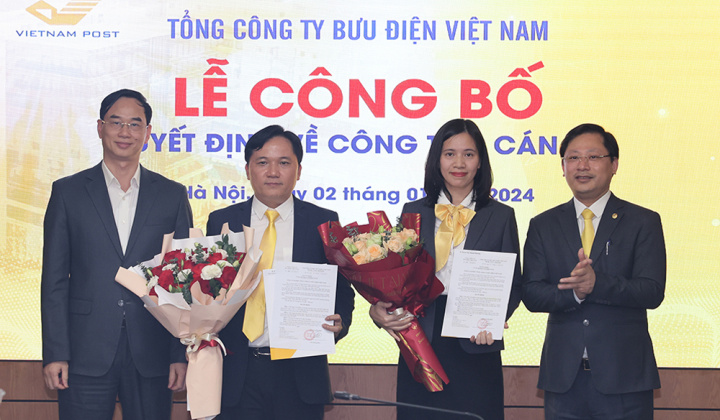 VNPost bổ nhiệm 02 Phó Trưởng ban