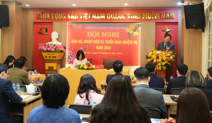 Hiệp hội Ngân hàng Việt Nam phấn đấu, quyết tâm hoàn thành xuất sắc nhiệm vụ năm 2024