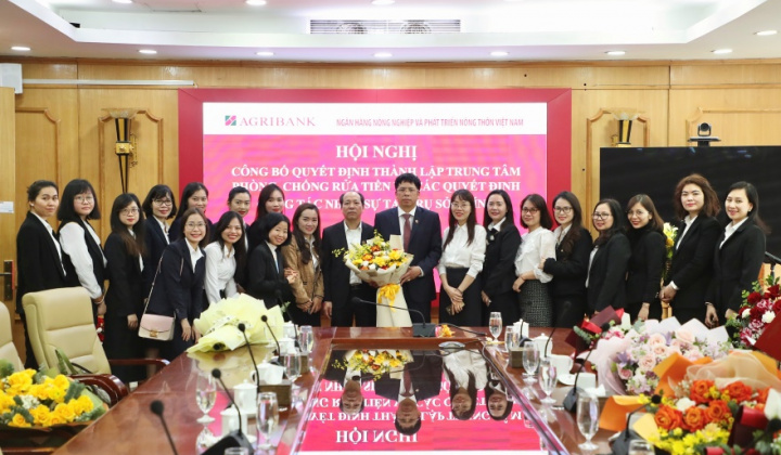 Agribank thành lập Trung tâm phòng, chống rửa tiền