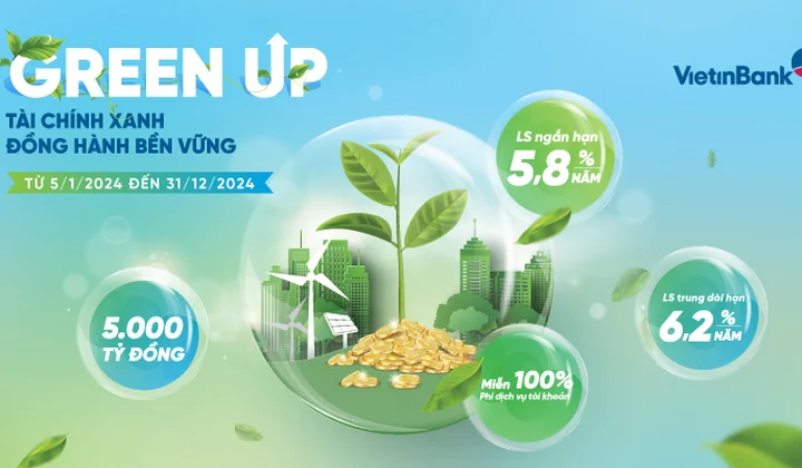 VietinBank ra mắt gói tài chính xanh thúc đẩy doanh nghiệp phát triển bền vững