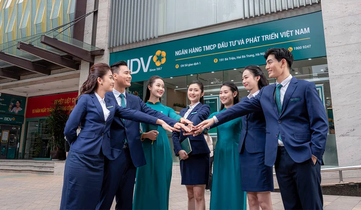 BIDV tuyển dụng nhân sự đợt tháng 8/2026 cho Khối Trụ sở chính, Trung tâm CNTT và các Chi nhánh