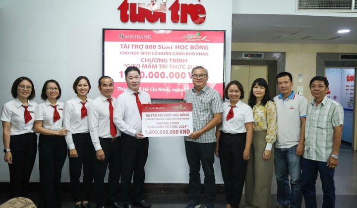 Agribank kỳ vọng cùng báo Tuổi Trẻ "Gieo mầm tri thức" lâu dài