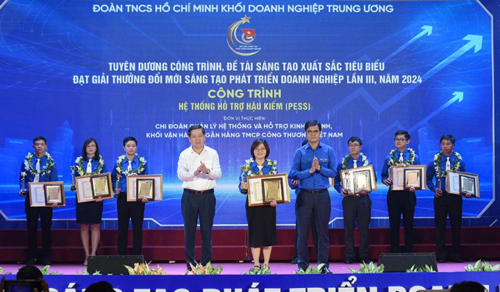 Hệ thống hỗ trợ hậu kiểm Vietinbank thuộc 10 công trình xuất sắc tiêu biểu