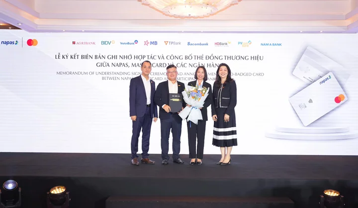 Nam A Bank cùng NAPAS và Mastercard hợp tác phát hành thẻ đồng thương hiệu