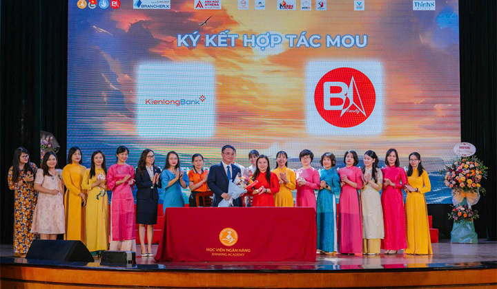 KienlongBank và Khoa Quản trị Kinh doanh - Học viện Ngân hàng ký kết hợp tác