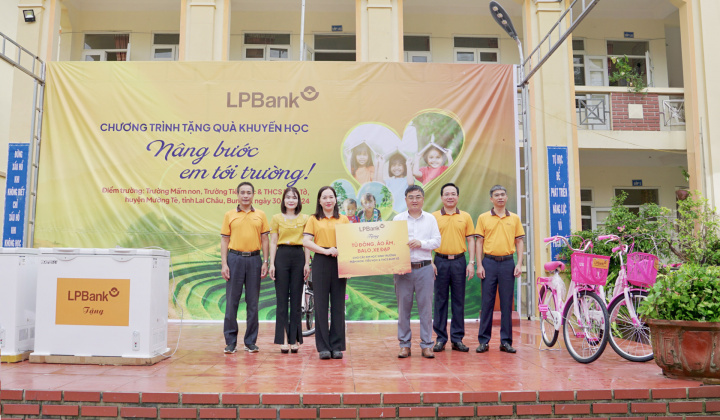 LPBank tiếp tục hành trình chắp cánh ước mơ tại Mường Tè, tỉnh Lai Châu