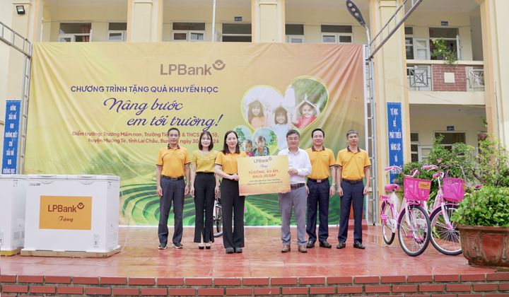 LPBank tiếp tục hành trình chắp cánh ước mơ tại Mường Tè, tỉnh Lai Châu