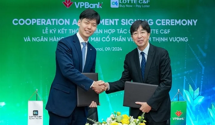 VPBank và LOTTE C&F hợp tác cung cấp giải pháp tài chính cho khách mua trước trả sau