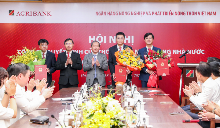 Agribank có thêm 02 Phó Tổng Giám đốc