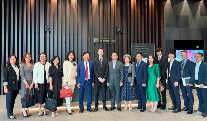 Vietnam Banks Association's working visit to Japan