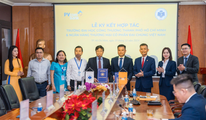 PVcomBank hợp tác chiến lược với trường Đại học Công Thương TP. Hồ Chí Minh