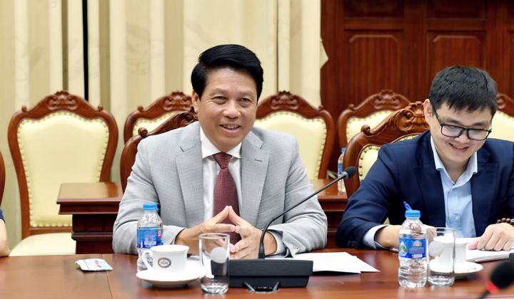 Phó Thống đốc Phạm Tiến Dũng tiếp Đoàn công tác của JICA