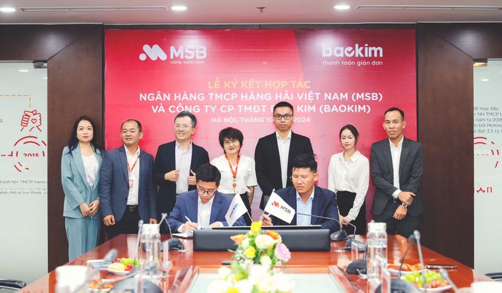 MSB hợp tác Baokim thúc đẩy thanh toán xuyên biên giới
